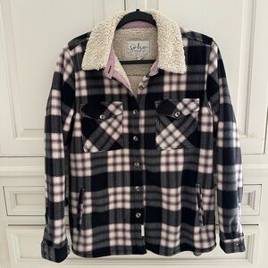 Soho Threads Cream Sherpa Jacket s/p